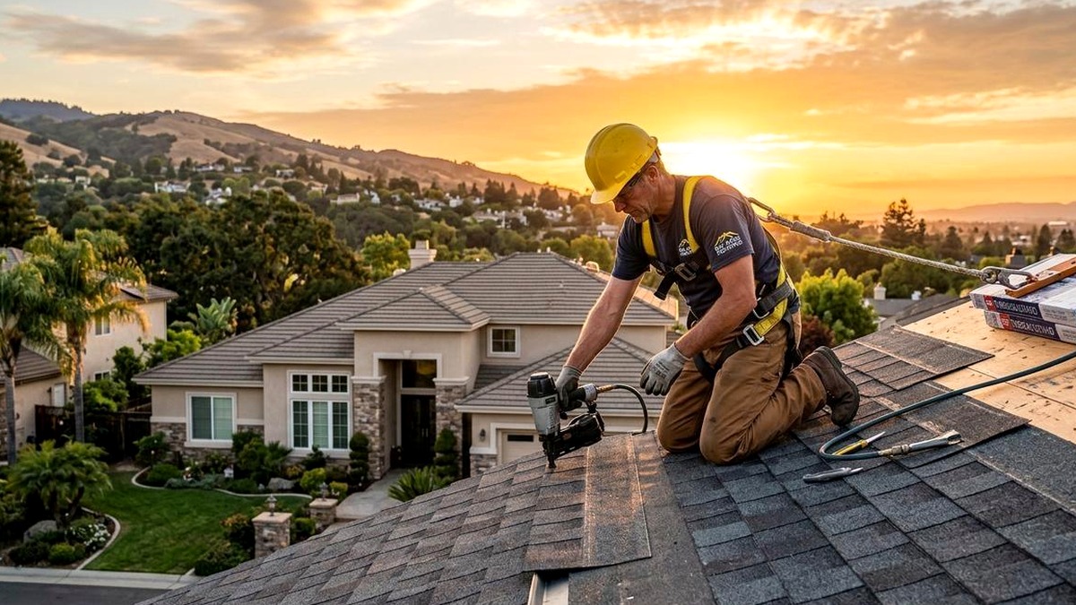 Allied Arts Historic Neighborhood Architectural Roof Installation in Menlo Park, CA